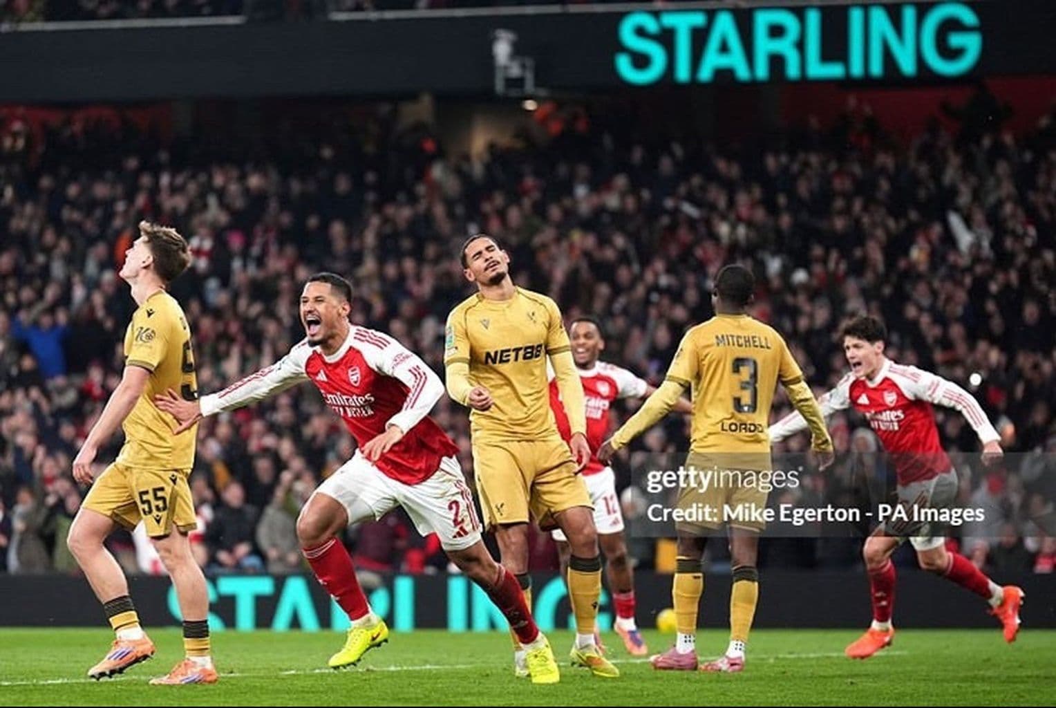 Video bóng đá Arsenal - Crystal Palace: Luân lưu định đoạt, hẹn đấu Chelsea (League Cup)