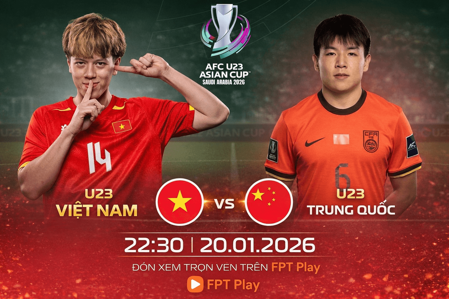 Bán Kết U23 Việt Nam vs U23 Trung Quốc: Thử Thách Lớn – Cơ Hội Vàng Vào Chung Kết